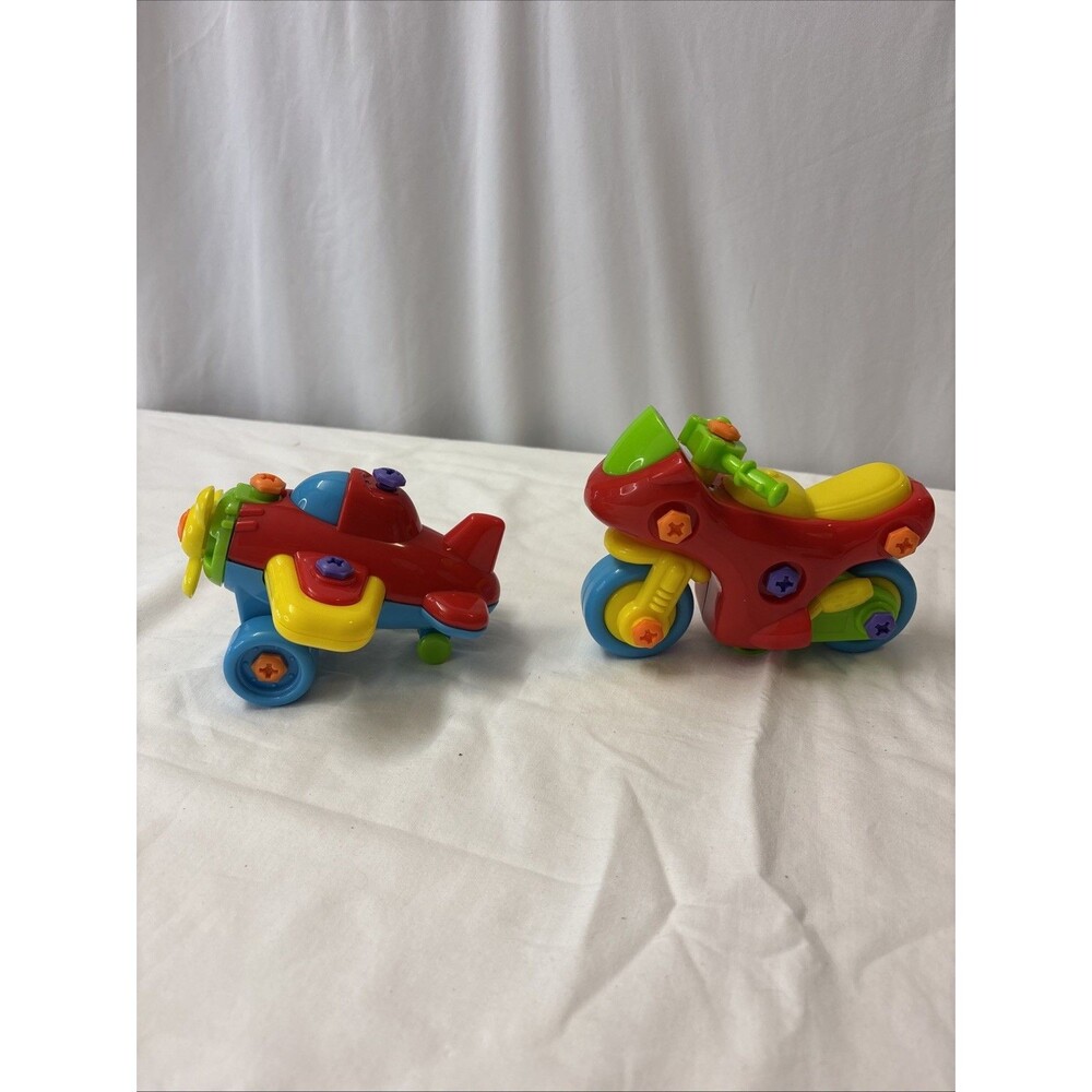 PlayGo Junior Mechanic, Motorcycle And Train Only.